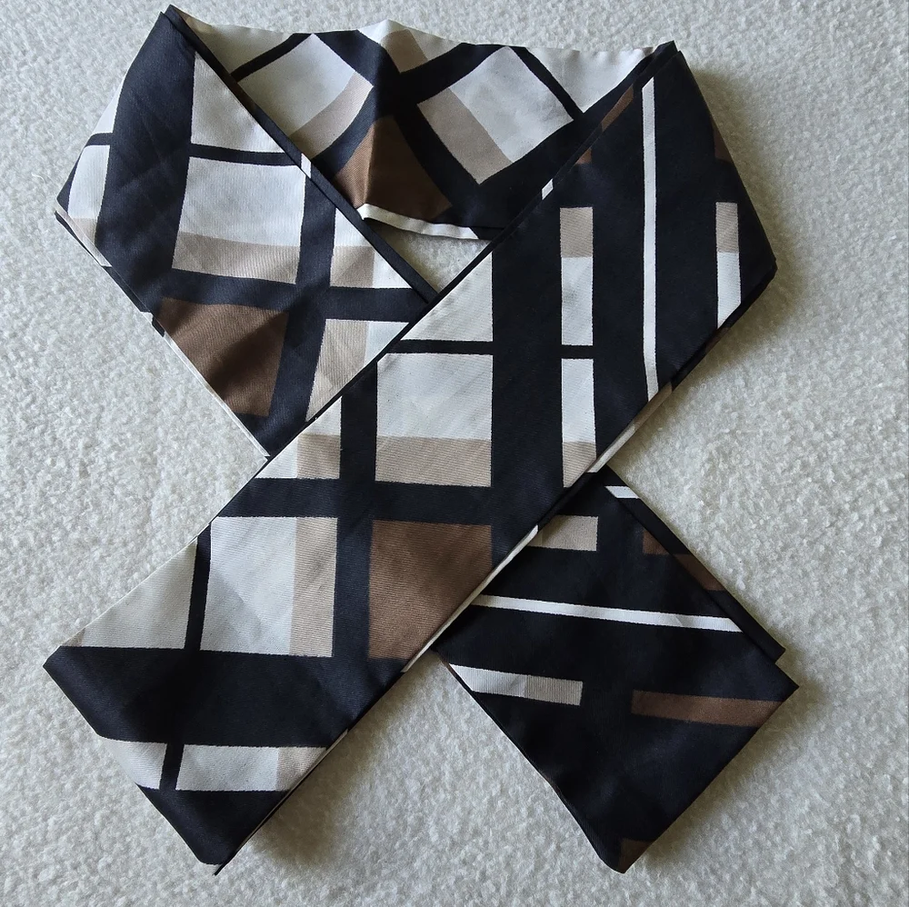 Geometric Scarf Wrap